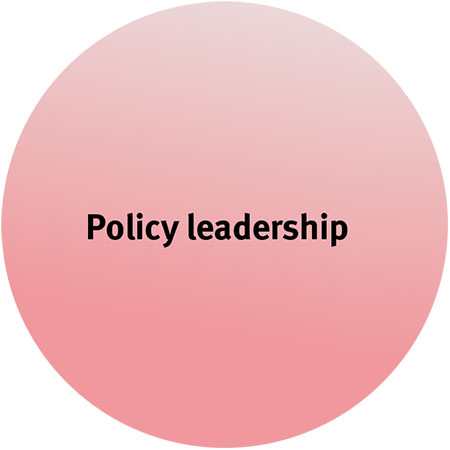 Policy leadership